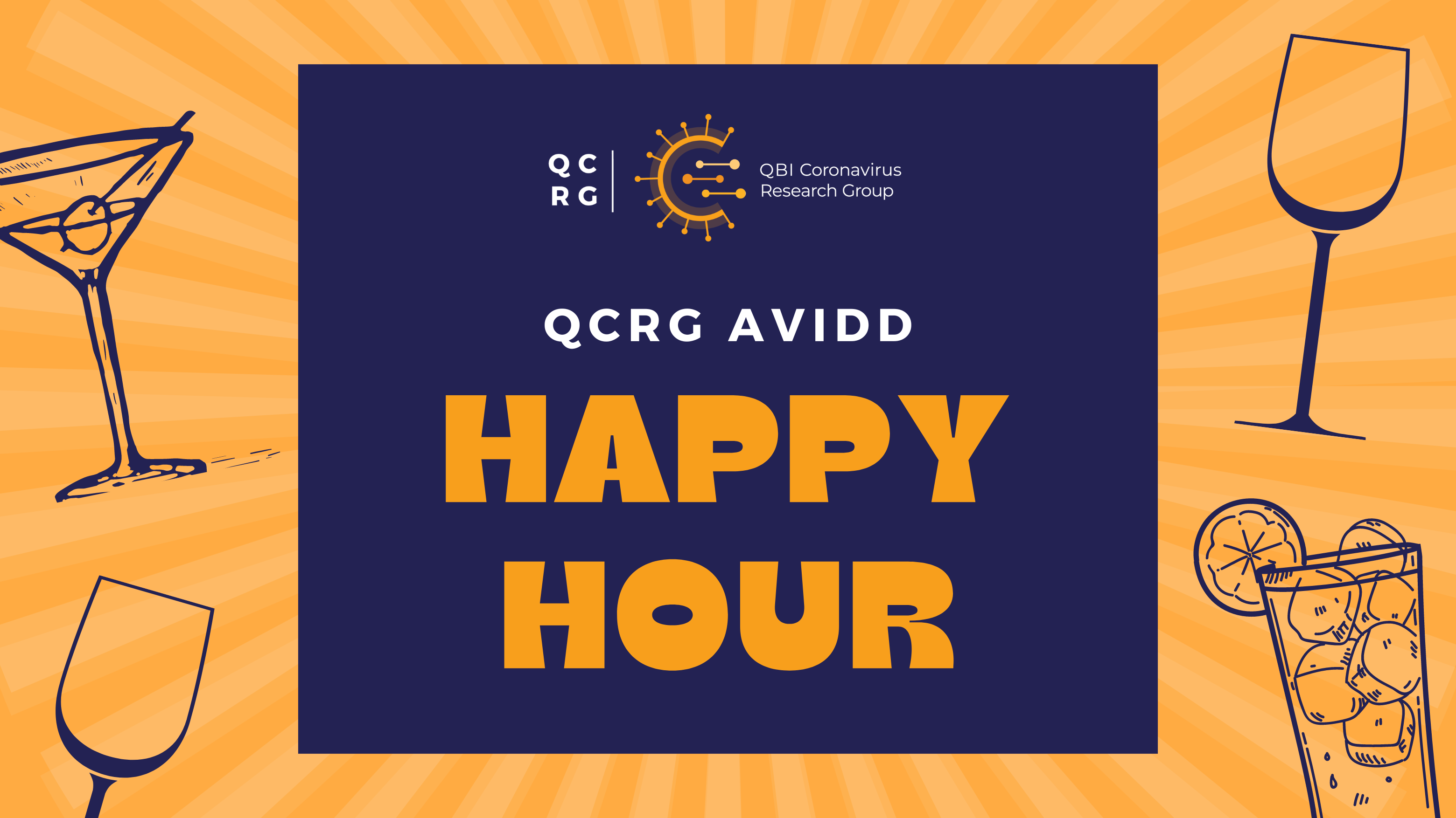 QCRG AViDD Happy Hour with Craik and Fraser Labs