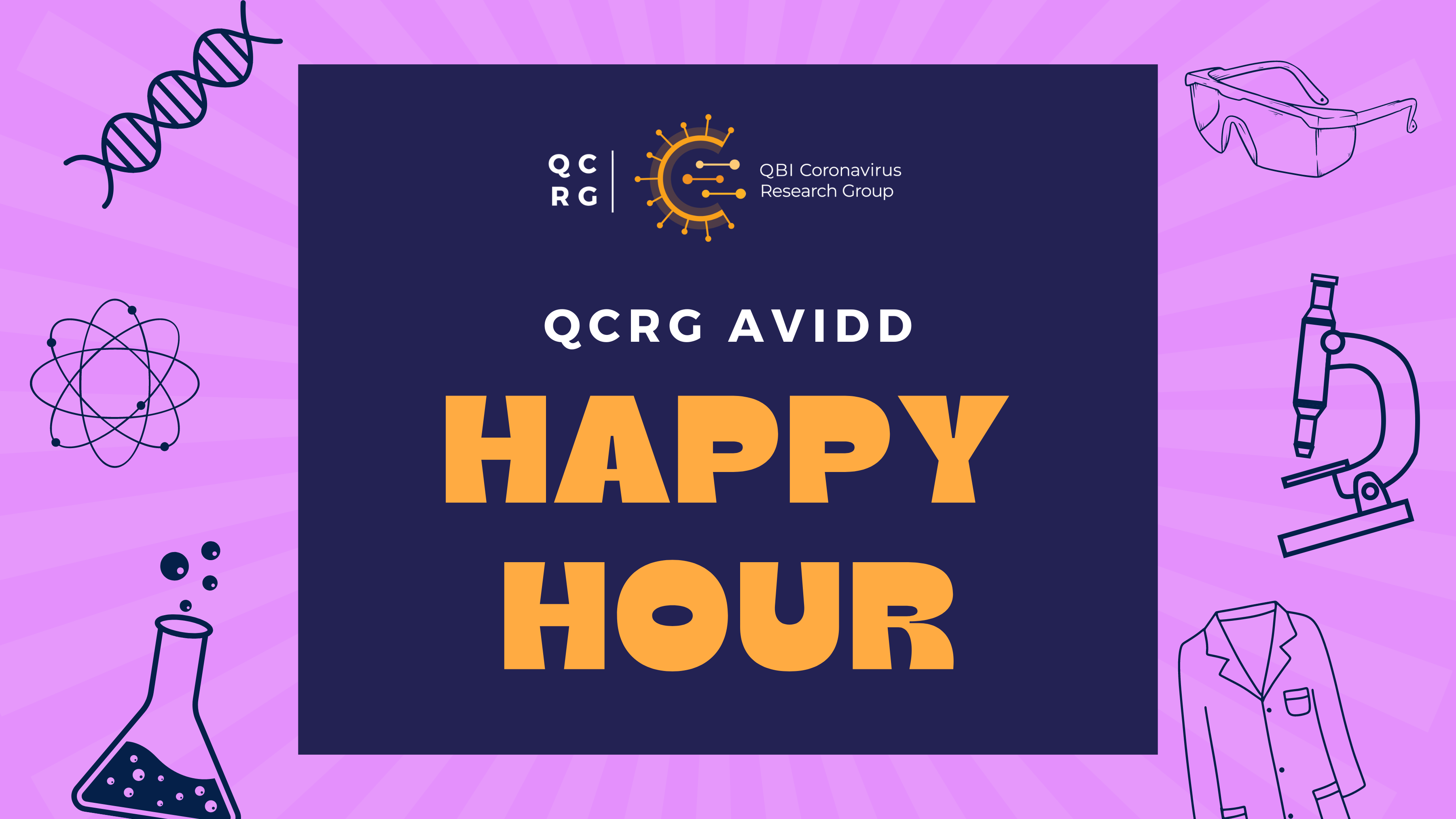 QCRG AViDD Happy Hour with Fraser and Krogan Labs