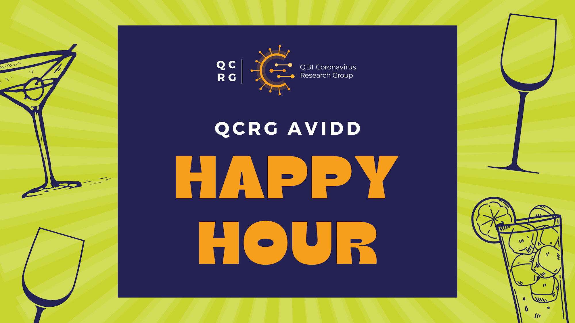 QCRG AViDD Happy Hour with Hudak and Wankowicz
