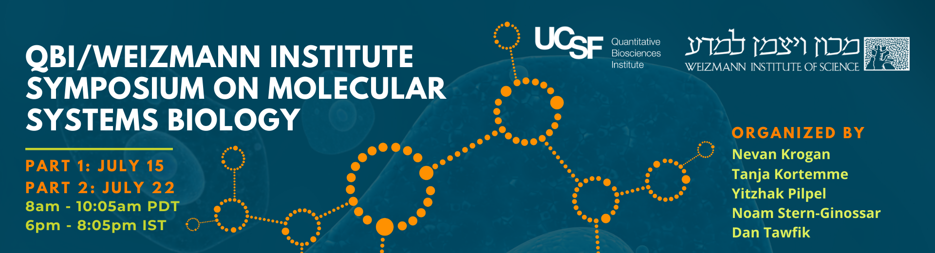 QBI/Weizmann Institute Symposium on Molecular Systems Biology