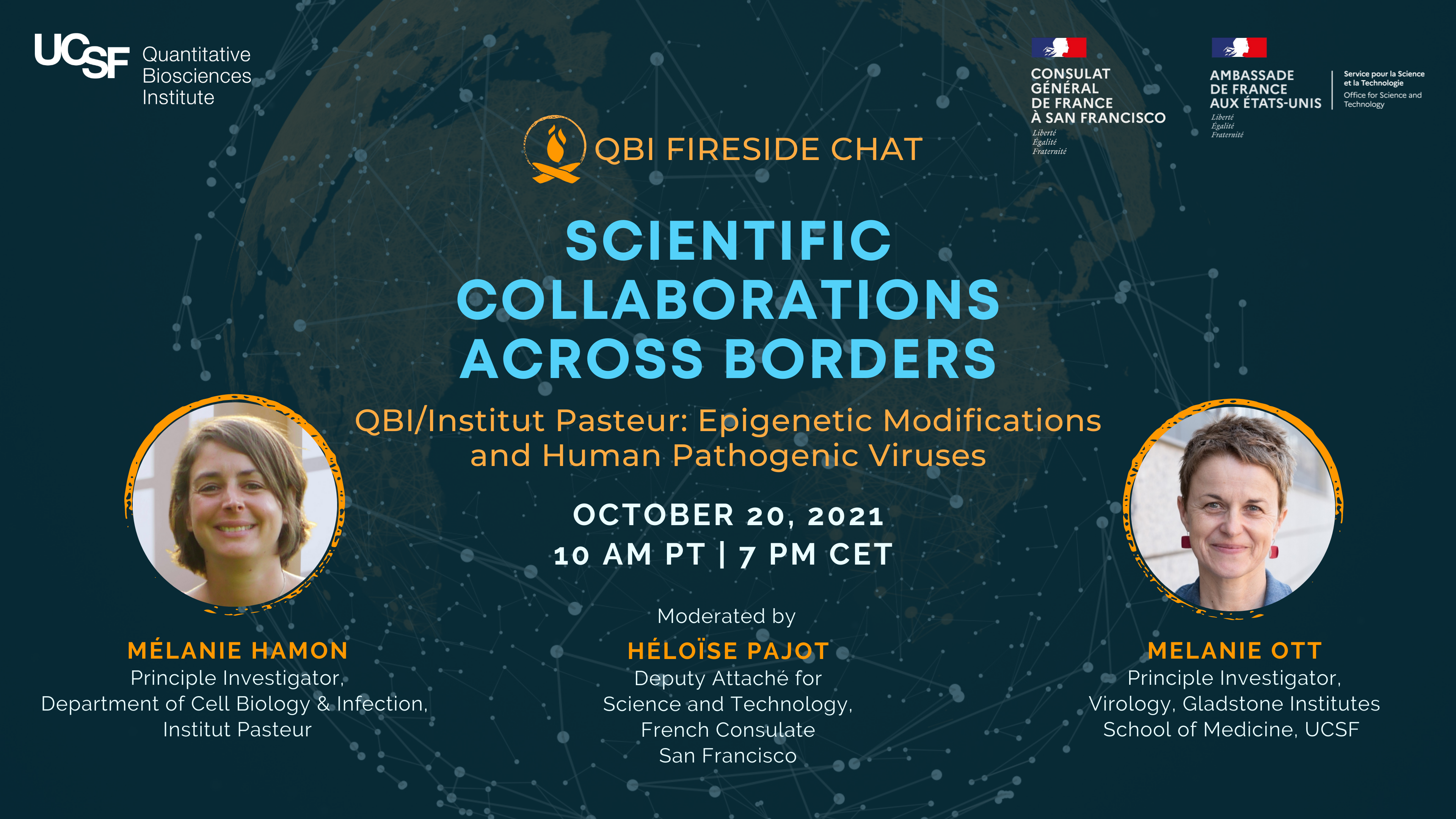 Scientific Collaborations Across Borders: QBI/Institut Pasteur: Epigenetic Modifications and Human Pathogenic Viruses